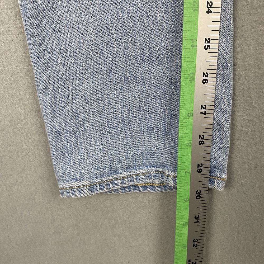 Old‎ Navy Mid Rise Wow Boyfriend Jeans Womens 2 Light Wash Stretch - Picture 9 of 9